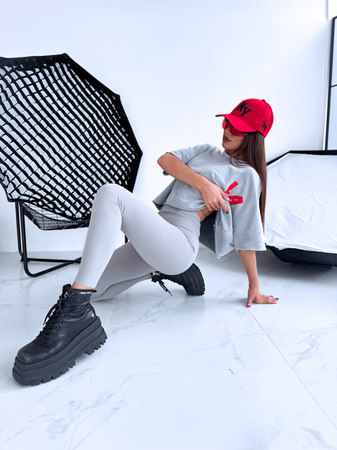 Slimming leggings with underwire 3286 - LIGHT GRAY