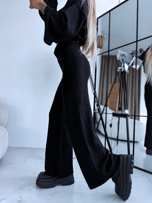 Set "WOOL DREAM" HA86 - BLACK