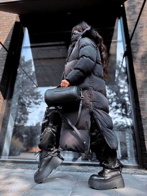 Long jacket "FROZEN" FC7580 - black