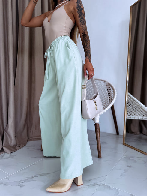 Pants "Excuse Me V58" - soft green