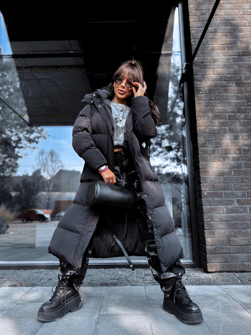 Long jacket "FROZEN" FC7580 - black