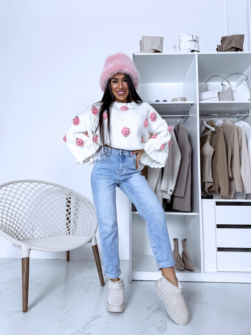 GAIŠI ZILAS mom fit džinsai HM303-1 "SMOKE"