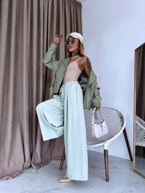 Pants "Excuse Me V58" - soft green