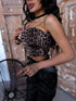 LEOPARDA RAKSTA crop tops "MINI LADY"