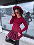 Adīts tops "DAILA" 20663 - BORDO