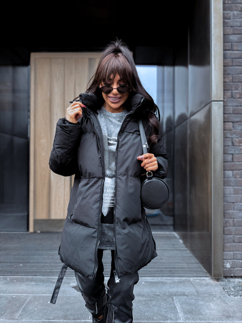 Viršutinė striukė "WINTER CLOUD" FC56 - juoda