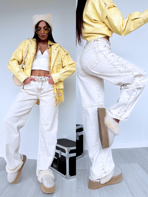 Džinsai "MODERN FIT" Y3395-2M - SMĖLINĖS