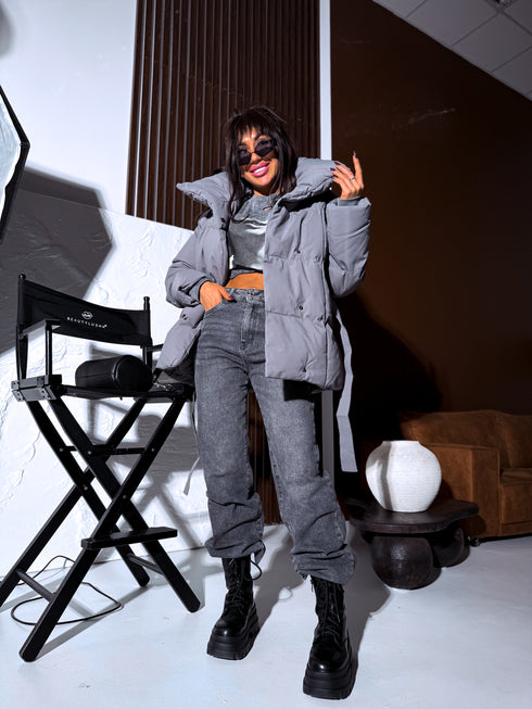 "DIVISION" jacket FC7538 – GRAY PRE-ORDER