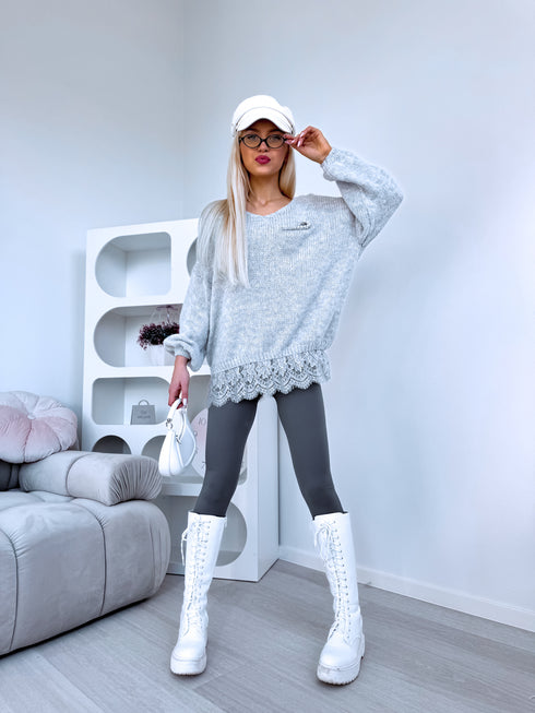 VILNAS džemperis "DESIRE 3011" - GAIŠI PELĒKS