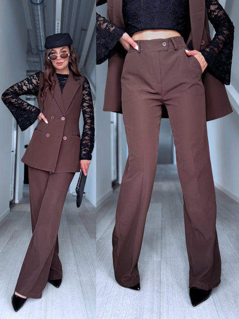 Komplektas "CLEAN SILHOUETTE" 6704 - CHOCO