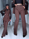 Komplektas "CLEAN SILHOUETTE" 6704 - CHOCO