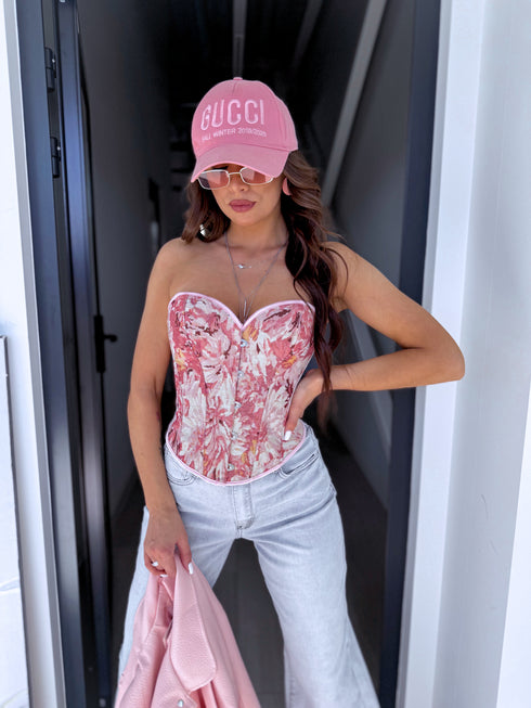 "ELIZA" Corset TR50108 - PINK