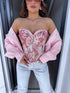 "ELIZA" Corset TR50108 - PINK