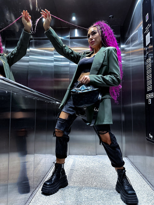 Oversize, klasikinis švarkas - HAKI