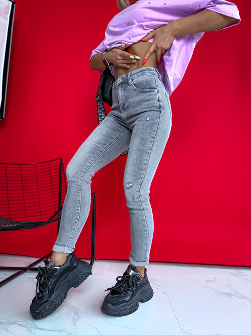 Jeans "KEEP IT NEUTRAL" AP397-34 - GRAY