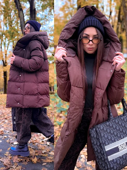 Куртка "BATTLE FC7621" - CHOCO