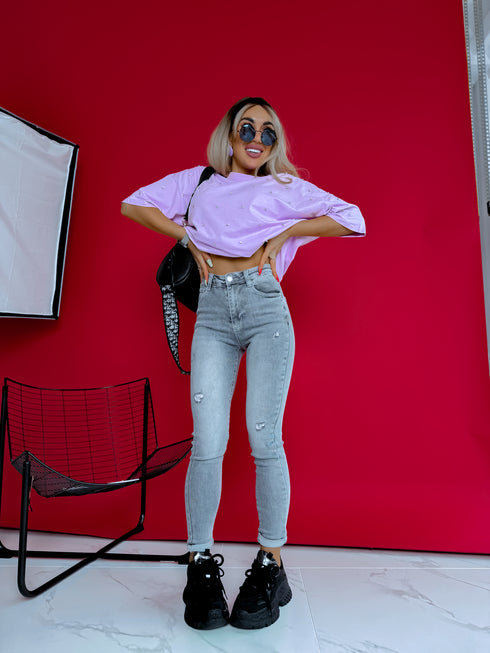 Jeans "KEEP IT NEUTRAL" AP397-34 - GRAY