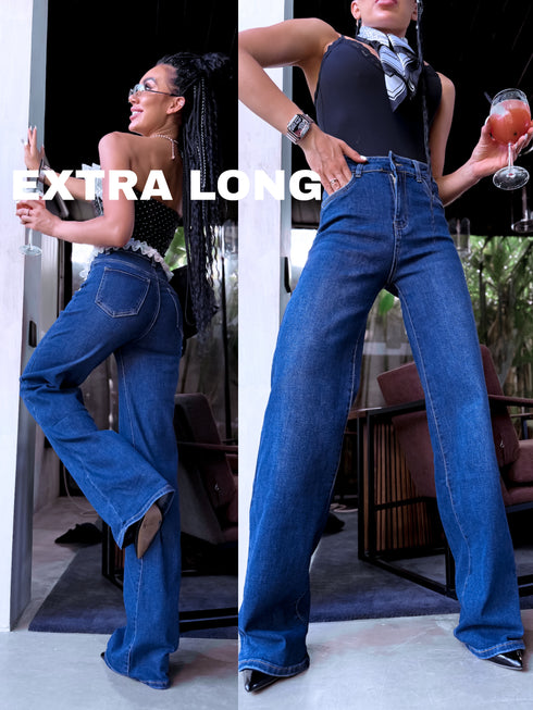 "TALL GREATEFUL DJ2757T" džinsai - TAMSIAI MĖLYNI