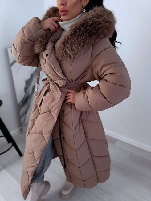 Lielizmēra virsjaka "SOFT HALO" 8241 - KARAMEĻU