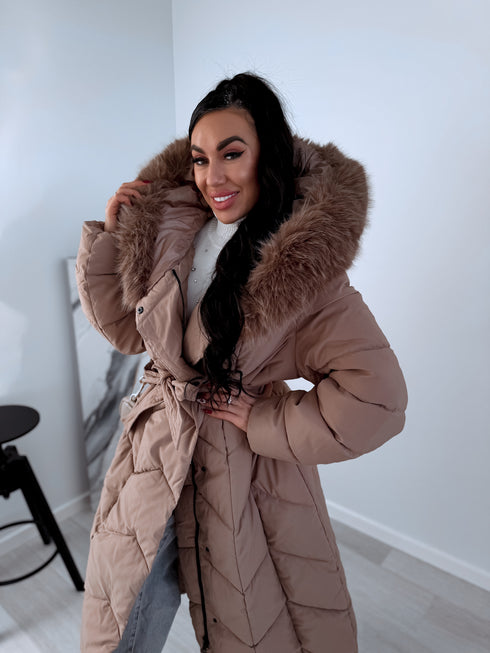 Lielizmēra virsjaka "SOFT HALO" 8241 - KARAMEĻU