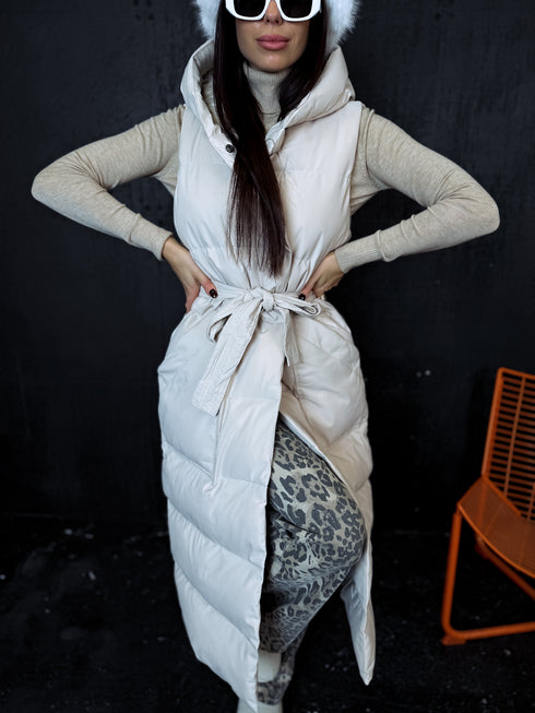 Garā veste "FALL" FC27 - GAIŠI BĒŠA