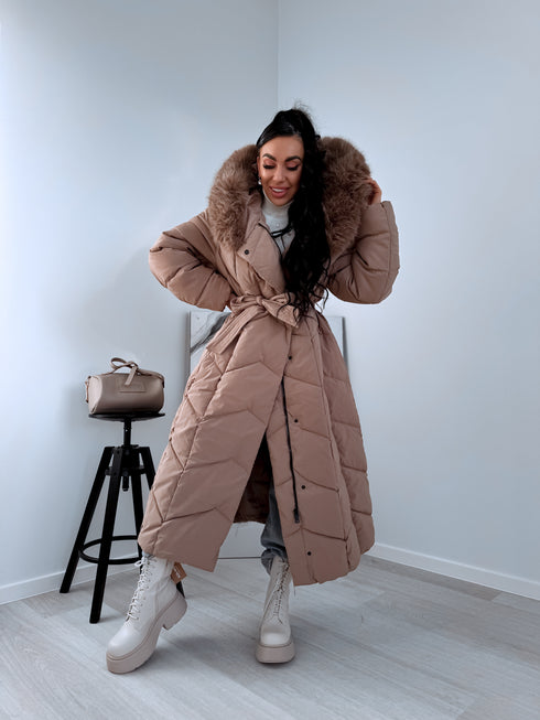 Lielizmēra virsjaka "SOFT HALO" 8241 - KARAMEĻU