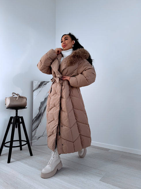 Lielizmēra virsjaka "SOFT HALO" 8241 - KARAMEĻU