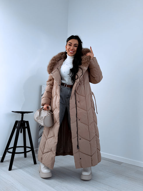 Lielizmēra virsjaka "SOFT HALO" 8241 - KARAMEĻU