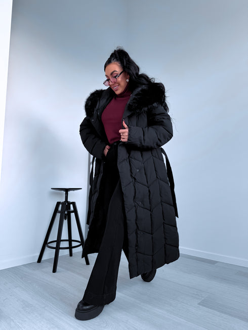 Lielizmēra virsjaka "SOFT HALO" 8241 - MELNA