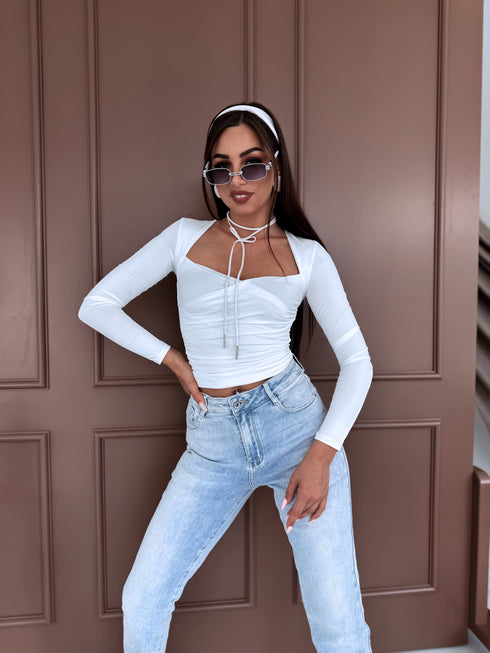 Top "GET RICH VD1877" WHITE