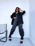 Blazer "FRUITY V13172" - BLACK