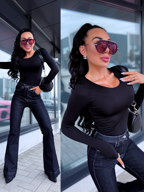 Bezvīļu tops "SKIN EFFECT" 5539 - MELNS