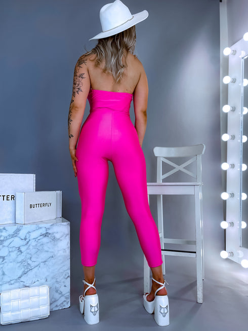 Jumpsuit with a Crossed Front