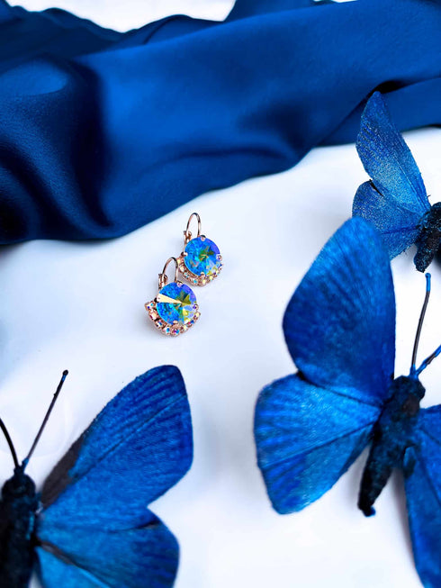 Auskari "Kristāla gliemežvāks"