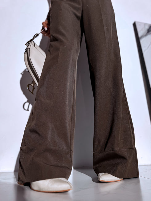 "LUX LASH VS8125-1" auduma bikses- CHOCO