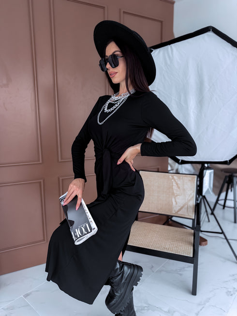 Платье "GREECE 24223" - ЧЁРНОЕ