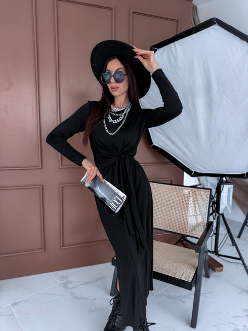 Платье "GREECE 24223" - ЧЁРНОЕ