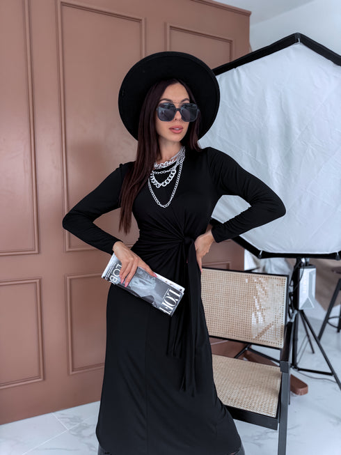 Платье "GREECE 24223" - ЧЁРНОЕ