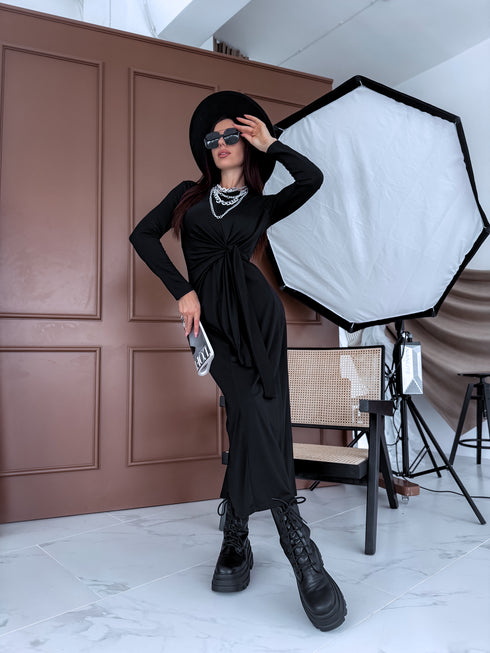 Платье "GREECE 24223" - ЧЁРНОЕ