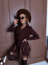 Dress "ICESTORM 55822" - choco