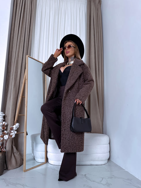 Mētelis "EVA 60705" - choco