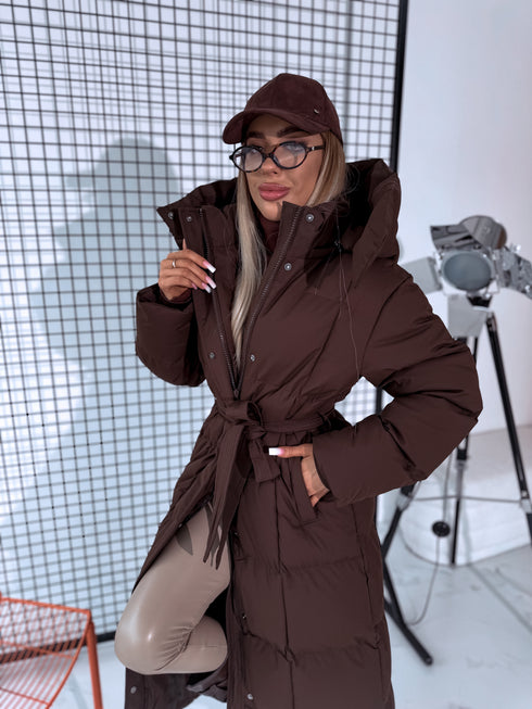 "ICEBERG" FC7617 long coat - CHOCO