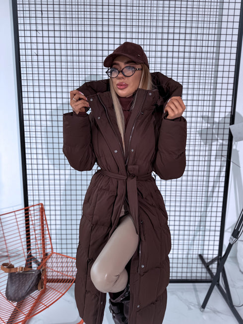 "ICEBERG" FC7617 long coat - CHOCO