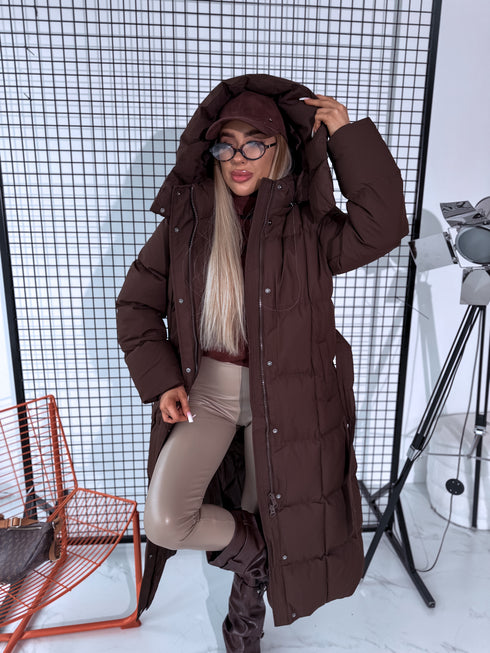 "ICEBERG" FC7617 long coat - CHOCO