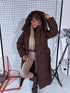 "ICEBERG" FC7617 long coat - CHOCO