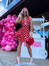 Red dress "FLIRT IN DOT" 1367