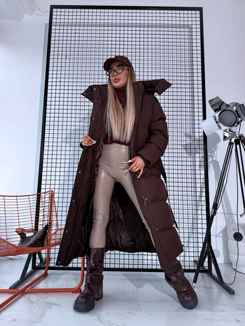 "ICEBERG" FC7617 long coat - CHOCO