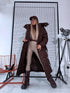 "ICEBERG" FC7617 long coat - CHOCO