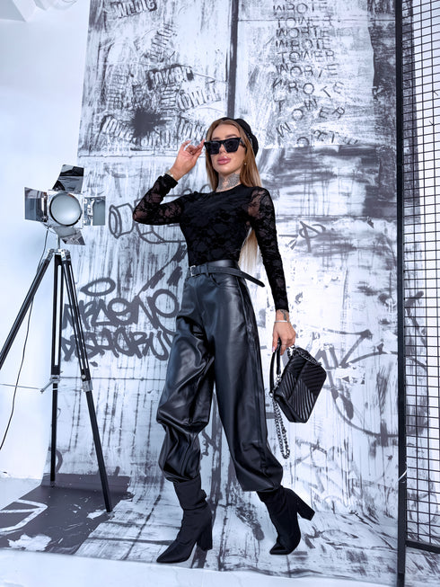 Tinklelis bodis "ROMANTIC SWAY HS10117" - JUODAS IŠANKSTINIS UŽSAKYMAS