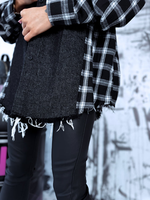 LUX рубашка "MORNING DM2296" - ЧЕРНАЯ